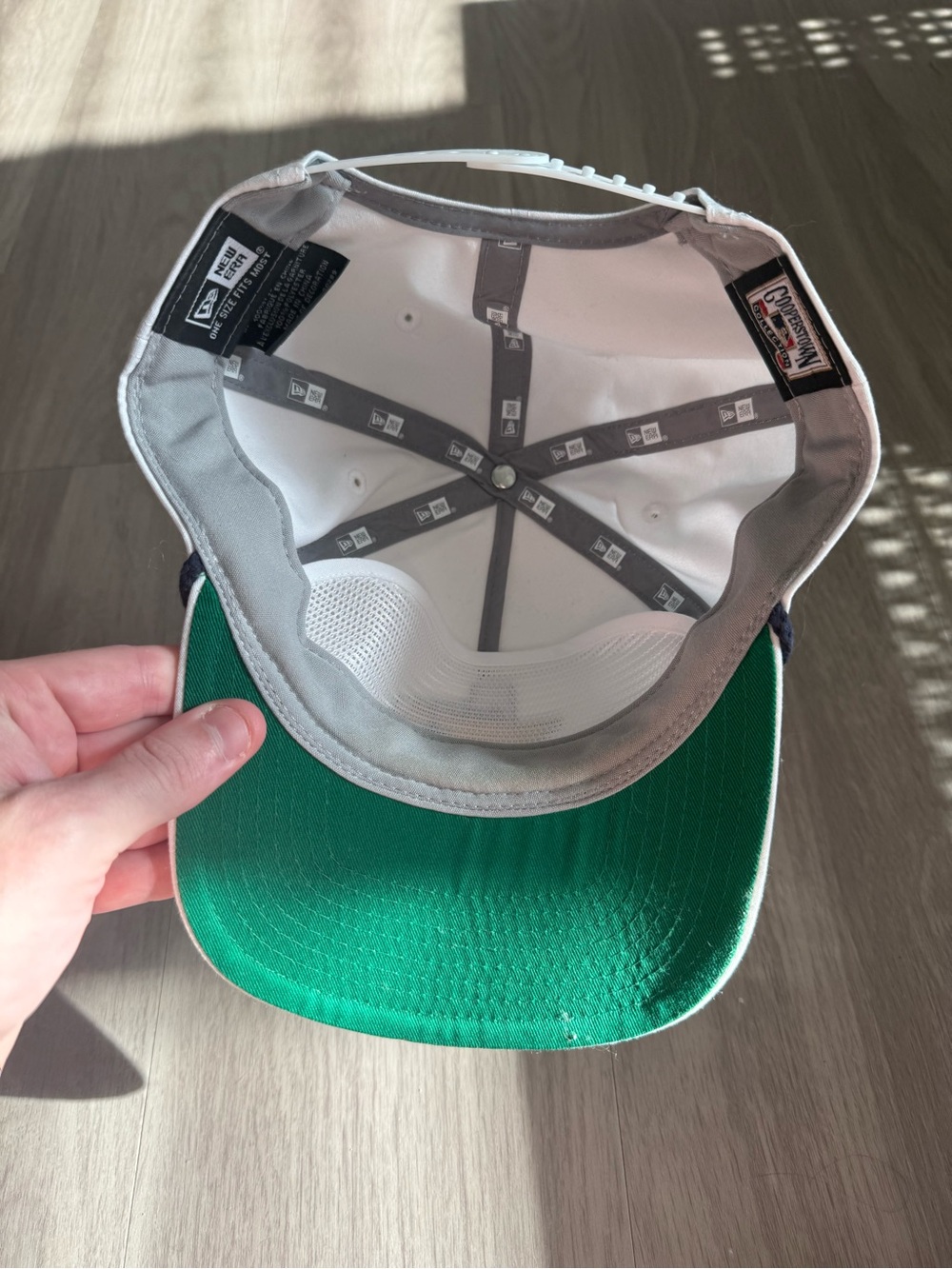 New Era Houston Astros Retro Texas Logo Golfer Snapback Hat White - Picture 3 of 4